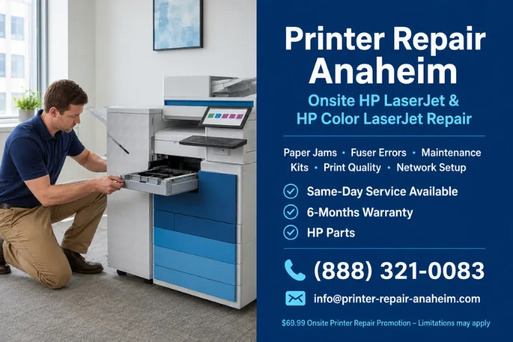 Printer Repair Anaheim